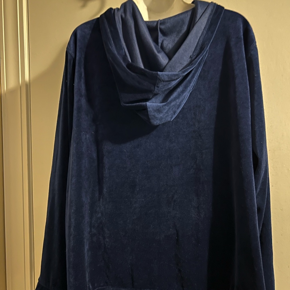 Danskin Now Dark Blue Activewear Jacket 2X - Picture 5 of 8